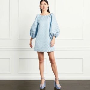 Hill House Home The Araminta Dress in Snowflake Brocade